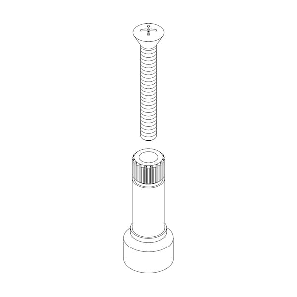 Stem Extension with Screw